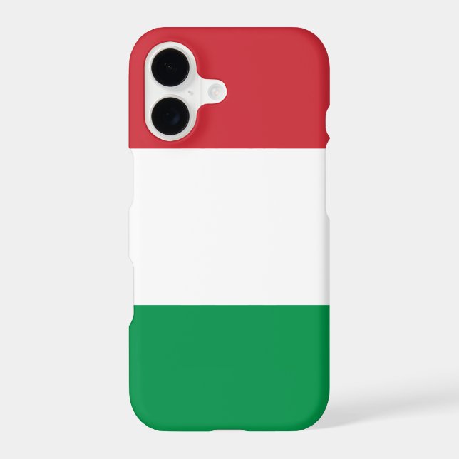 Flag of Italy Iphone Case (Back)