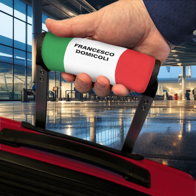 Flag of Italy Italian Flag Personalized Luggage Handle Wrap (Flag of Italy Italian Flag
Personalized Luggage Handle Wrap (Easy to find luggage!))
