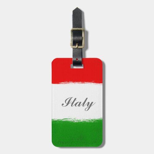 Flag of Italy Luggage Tag