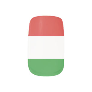 Flag of Italy Minx Nail Art