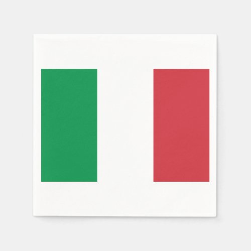 Flag of Italy Paper Napkins