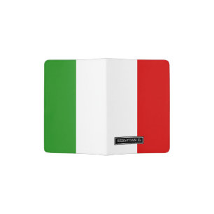 Flag of Italy Passport Holder