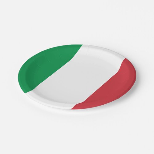 Flag of Italy Plate