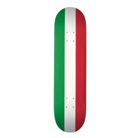 Flag Of Italy Skateboard Deck