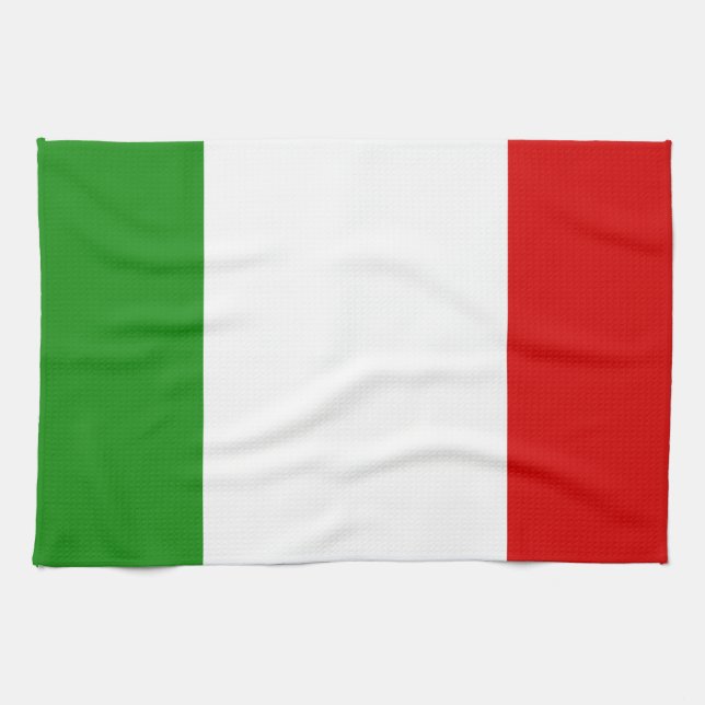 Flag of Italy Towel (Horizontal)