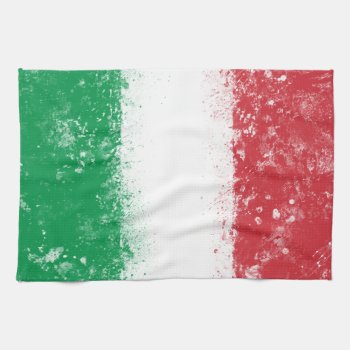 Flag Of Italy Towel by flagshack at Zazzle