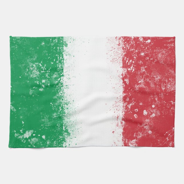 Flag of Italy Towel (Horizontal)