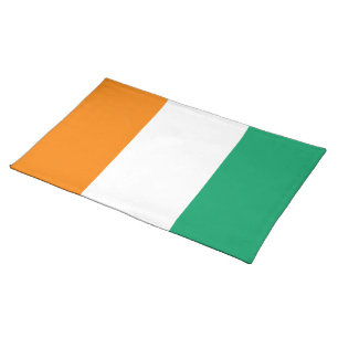 Flag of Ivory Coast - Drapeau de la Côte d'Ivoire Placemat