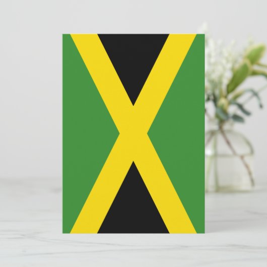 Flag of Jamaica (Standing Front)