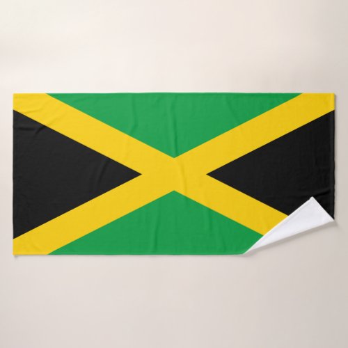 Flag Of Jamaica Bath Towel