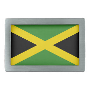 Flag of Jamaica Belt Buckle