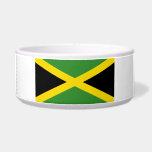 Flag of Jamaica Bowl<br><div class="desc">National flag of Jamaica. Great Jamaica souvenirs and Jamaica gifts for you!</div>
