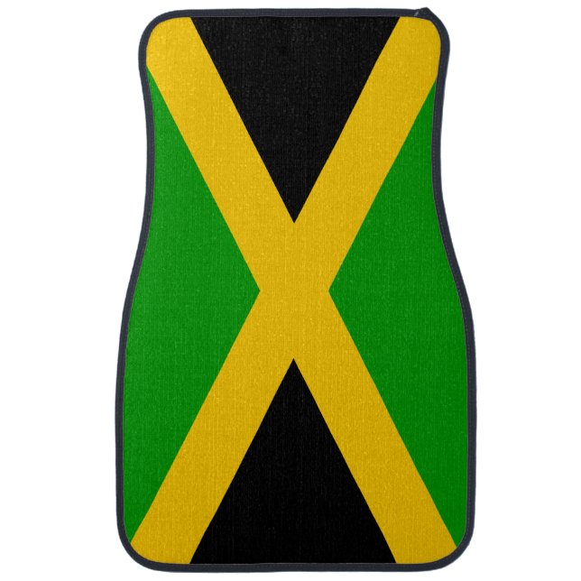 Flag of Jamaica Car Floor Mat (Front)