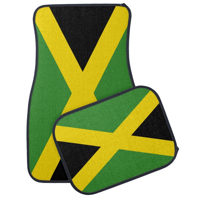 Flag of Jamaica Car Floor Mat (Set)