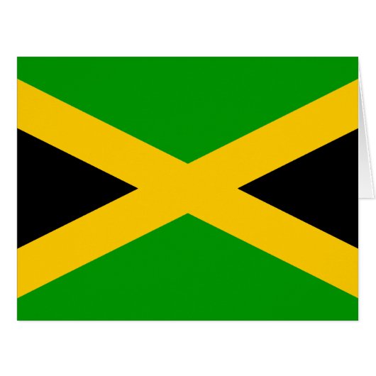 Flag of Jamaica Cards (Front Horizontal)