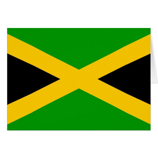 Flag of Jamaica Cards (Front Horizontal)