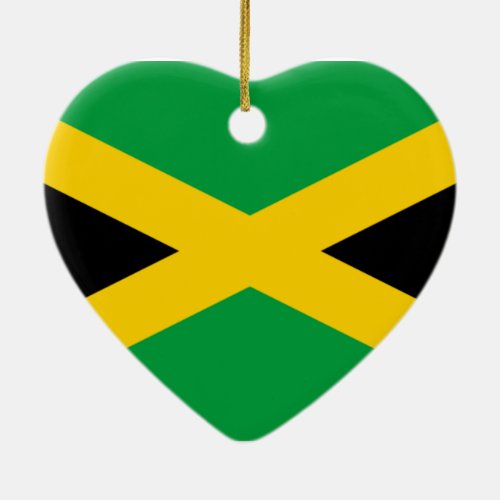 Flag of Jamaica Ceramic Ornament