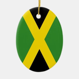 Flag of Jamaica Ceramic Ornament