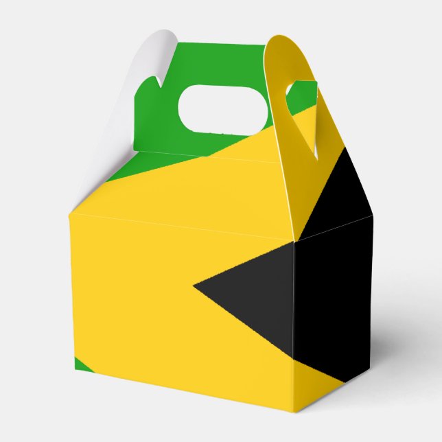 Flag of Jamaica Favor Boxes (Front Side)