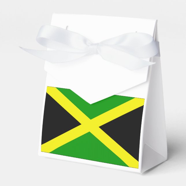 Flag of Jamaica Favor Boxes (Front Side)