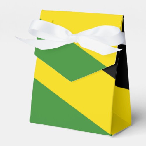 Flag of Jamaica Favor Boxes
