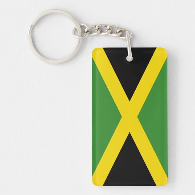Flag of Jamaica Keychain (Front)