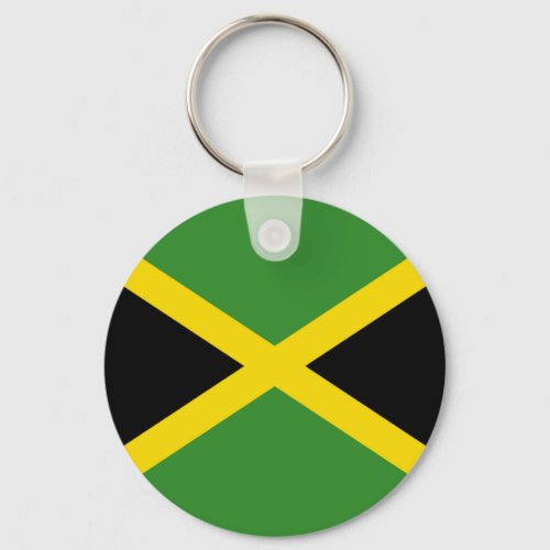 Flag of Jamaica Keychain