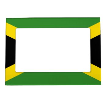 Flag Of Jamaica Magnetic Frame by FlagGallery at Zazzle