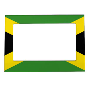 Flag of Jamaica Magnetic Photo Frame