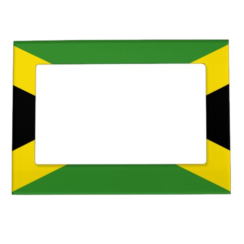 Flag of Jamaica Magnetic Photo Frame