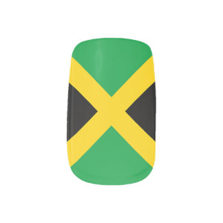 Flag of Jamaica Minx Nail Art
