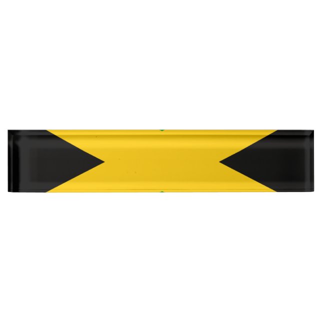 Flag of Jamaica Nameplate (Front)
