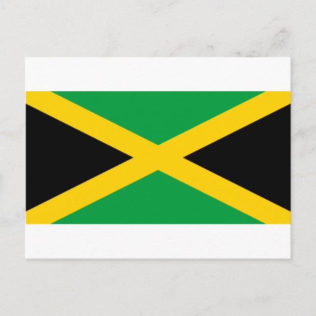 Flag of Jamaica Postcard (Front)
