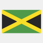 Flag of Jamaica Rectangular Sticker