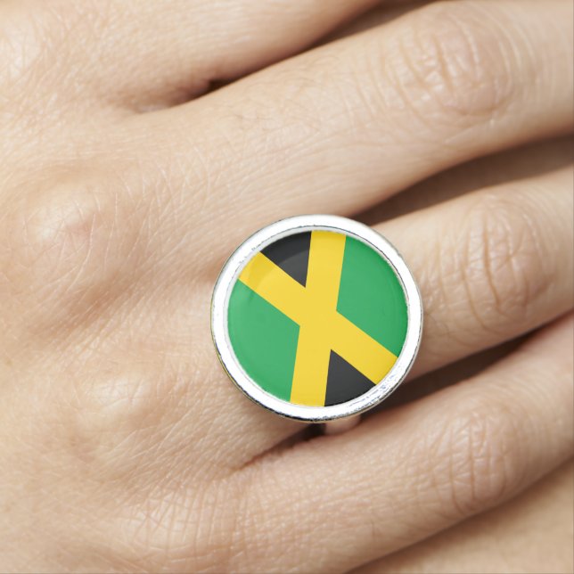 Flag of Jamaica Ring (In Situ)