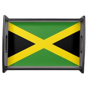Flag of Jamaica Serving Tray