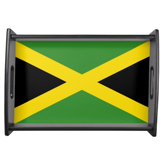 Flag of Jamaica Serving Tray (Front)