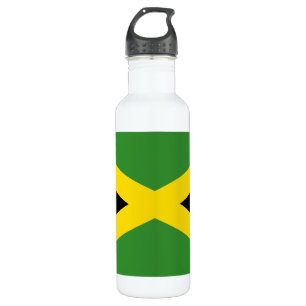 Flag of Jamaica Stainless Steel Water Bottle
