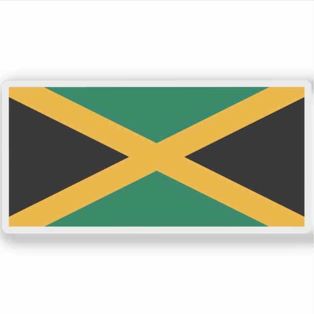 Flag of Jamaica Sticker (Front)