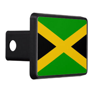 Flag of Jamaica Trailer Hitch Cover