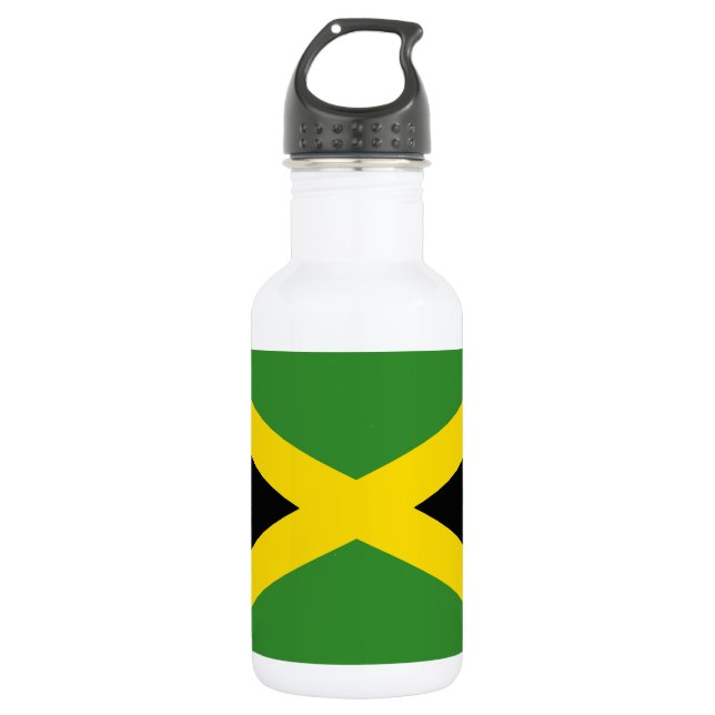 Flag of Jamaica Water Bottle (Front)