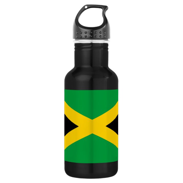 Flag of Jamaica Water Bottle (Front)