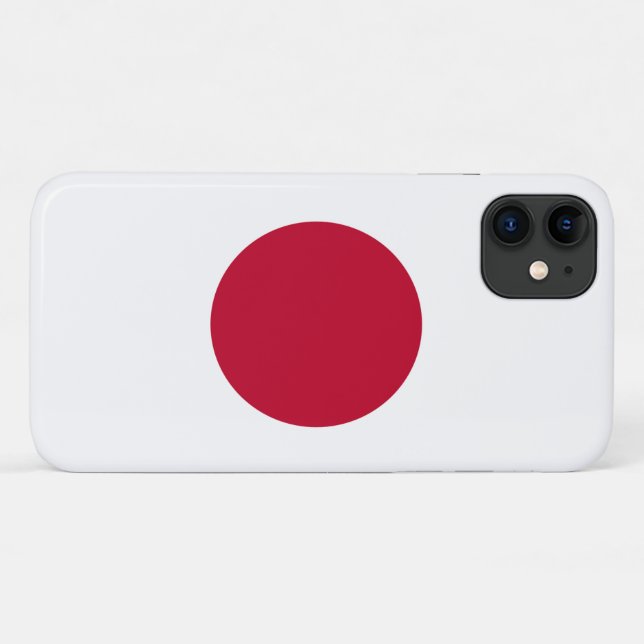 Flag of Japan Case-Mate iPhone Case (Back (Horizontal))