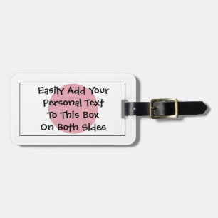 Flag of Japan Easy ID Personal Luggage Tag