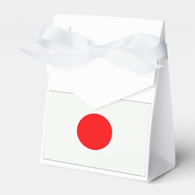 Flag of Japan Favor Boxes (Front Side)