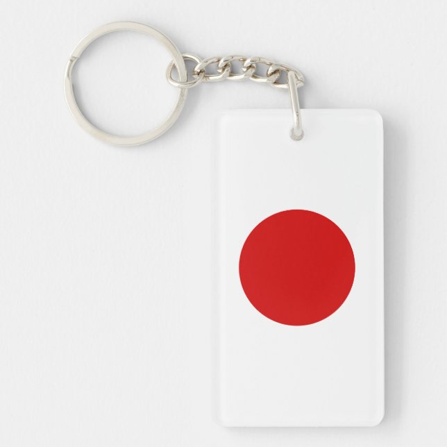 Flag of Japan Keychain (Front)