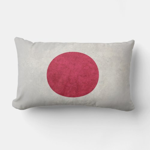 Flag of Japan Lumbar Pillow