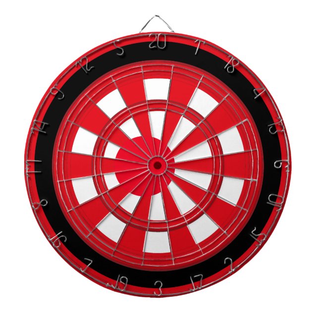 Flag of Japan Multi Ring Art Dartboard With Darts (Front)
