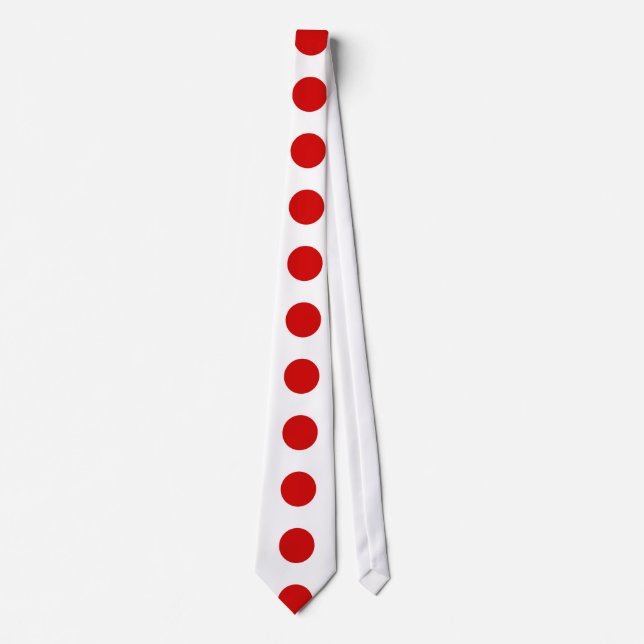Flag of Japan Neck Tie (Front)
