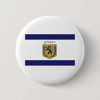 Flag of Jerusalem Button